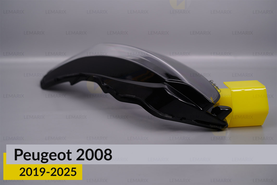 Скло фари Peugeot 2008 (2019-2025) ліве