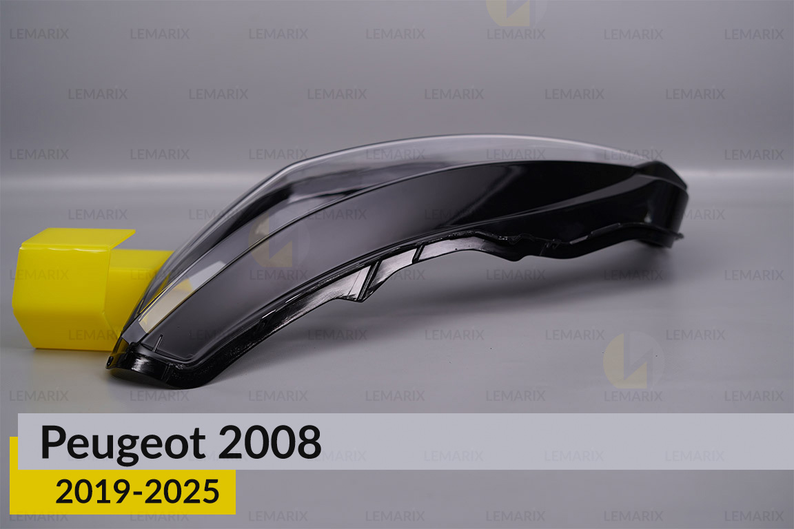 Скло фари Peugeot 2008 (2019-2025) ліве