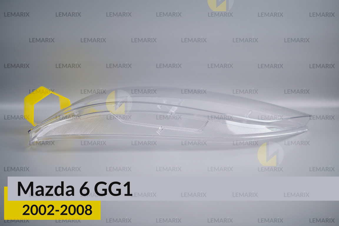Скло фари Mazda 6 GG1 (2002-2008) ліве