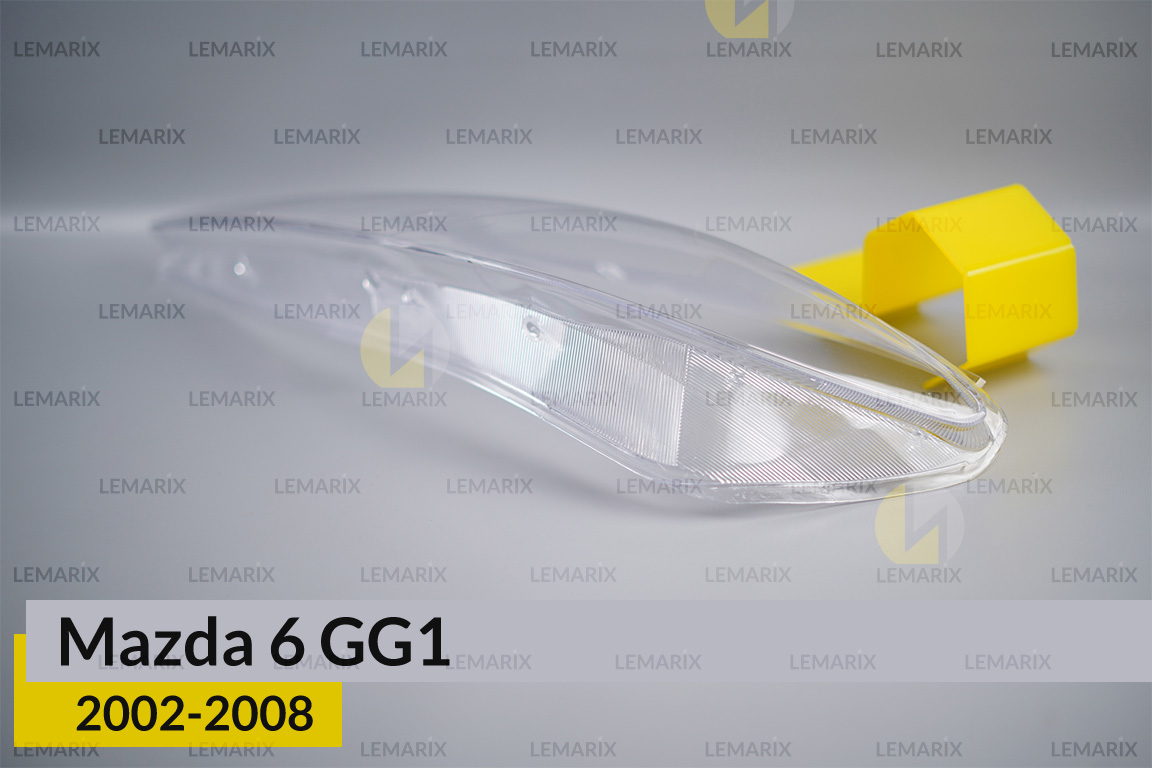 Скло фари Mazda 6 GG1 (2002-2008) ліве