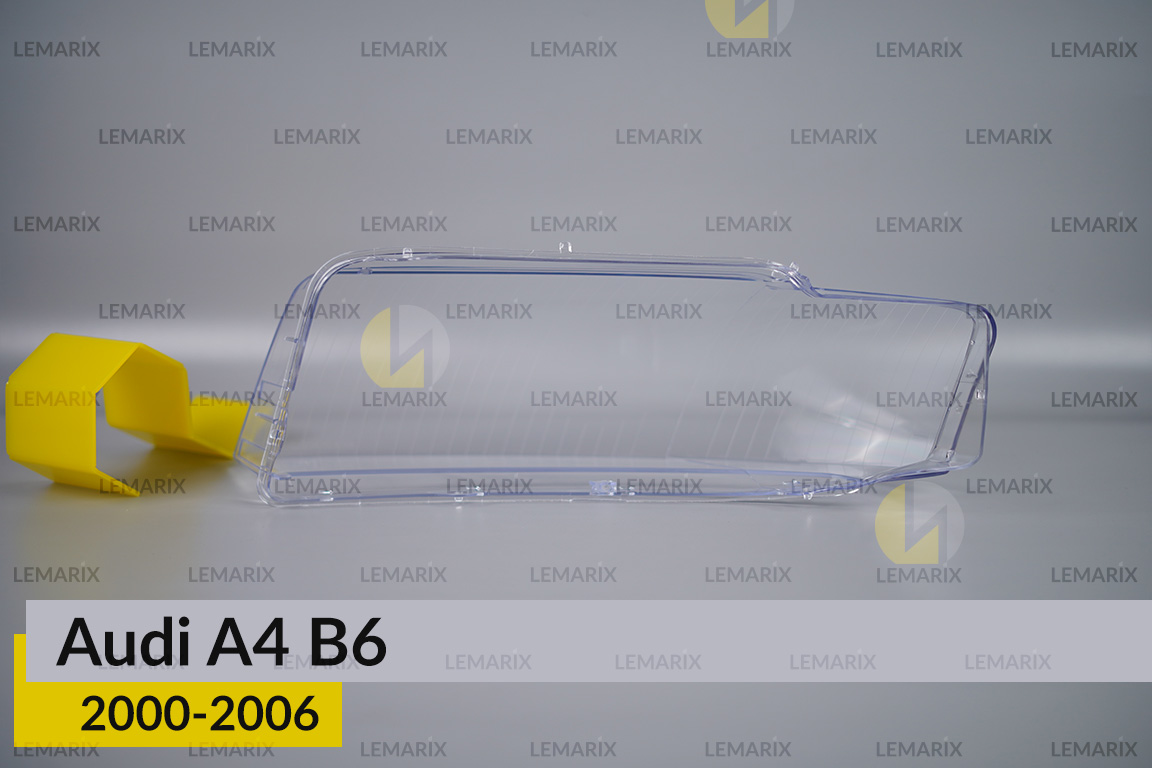 Скло фари Audi A4 B6 (2000-2006) праве