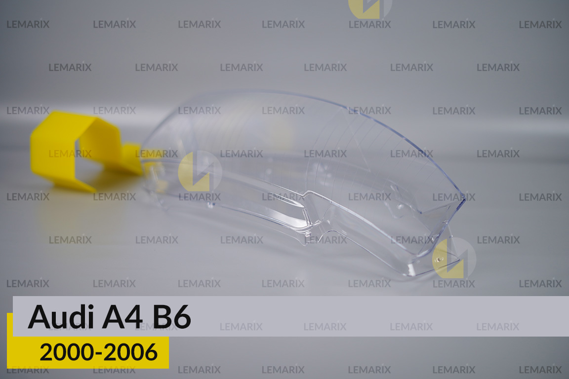 Скло фари Audi A4 B6 (2000-2006) праве