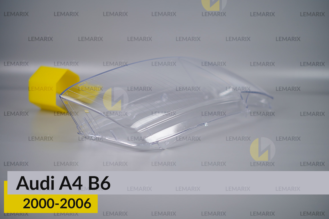 Скло фари Audi A4 B6 (2000-2006) праве