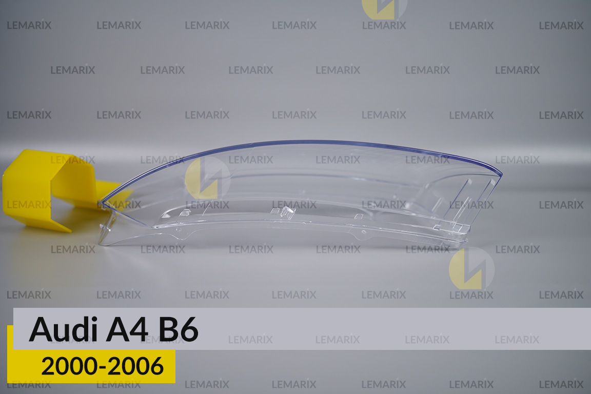 Скло фари Audi A4 B6 (2000-2006) праве