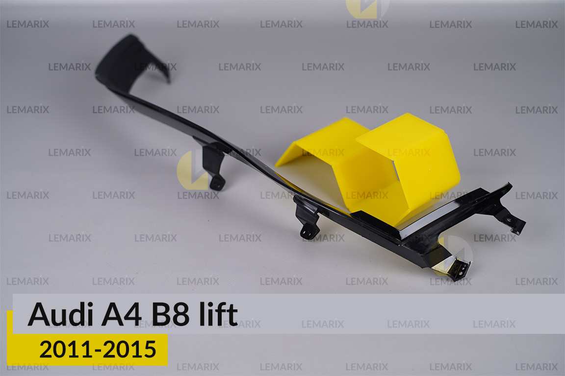 Декоративна маска нижня Audi A4 B8 (2011-2015) рест ліва