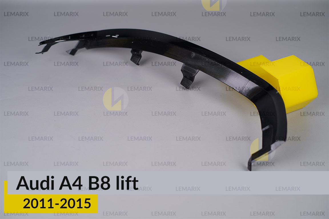 Декоративна маска нижня Audi A4 B8 (2011-2015) рест ліва