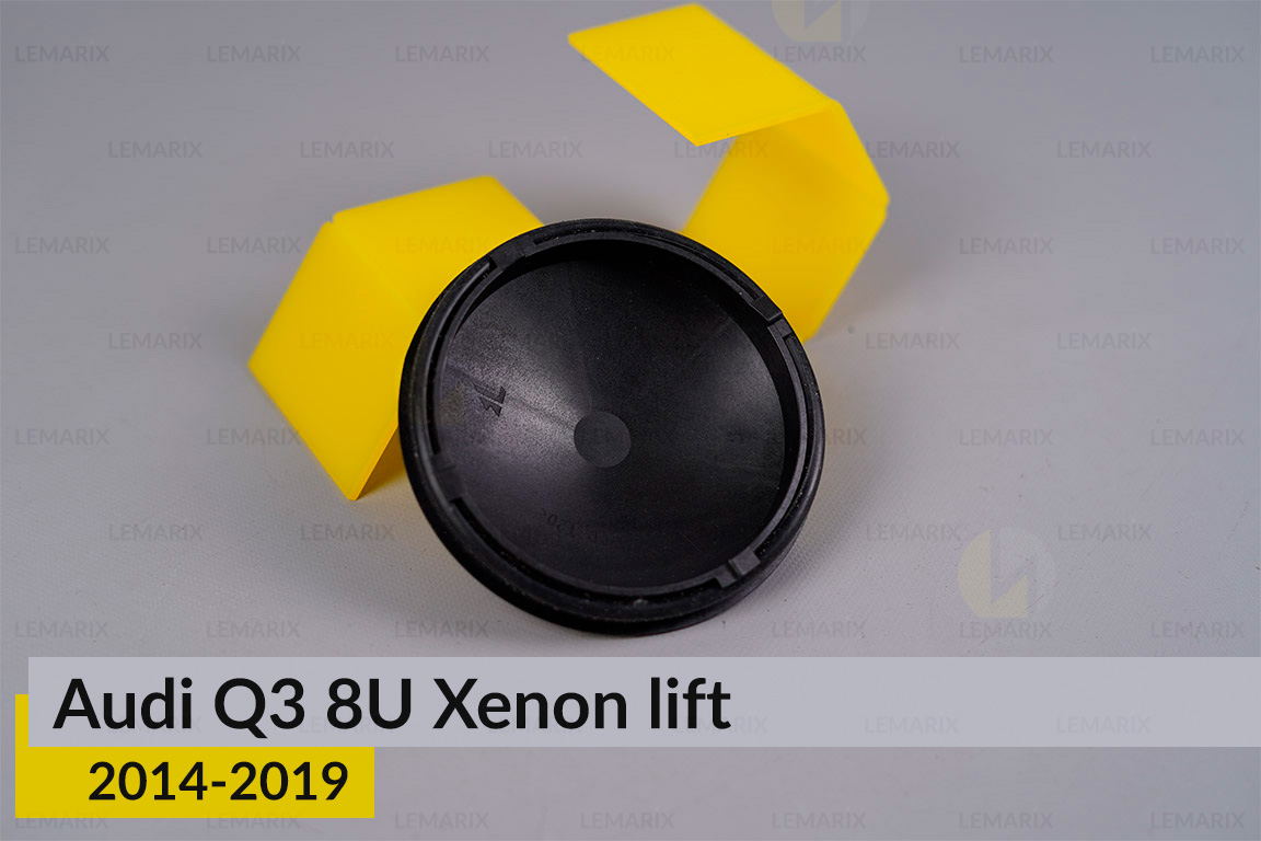Кришка ковпак заглушка фари Audi Q3 8U Xenon (2014-2019) рест середня ліва / права