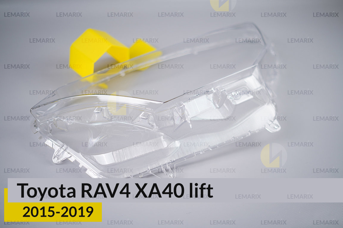 Скло фари Toyota RAV4 XA40 (2015-2019) рест ліве