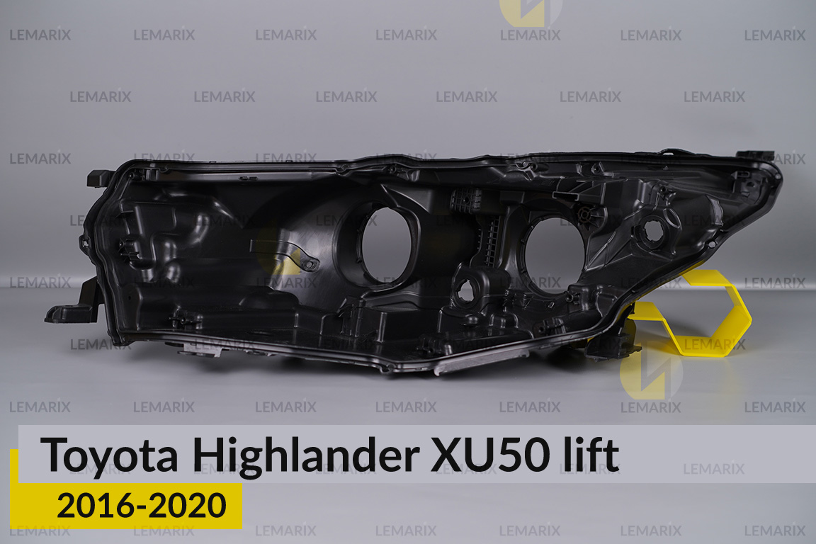 Корпус фари Toyota Highlander XU50 (2016-2020) рест лівий