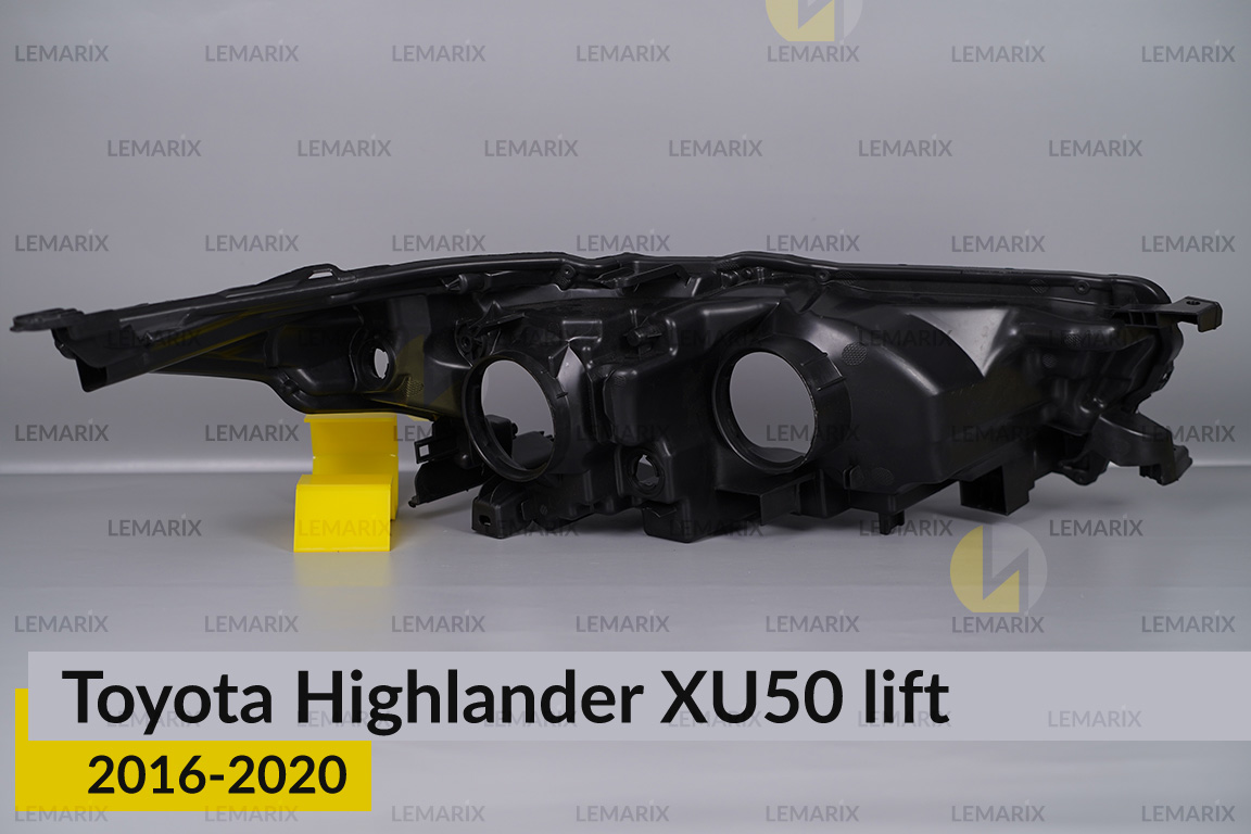 Корпус фари Toyota Highlander XU50 (2016-2020) рест лівий