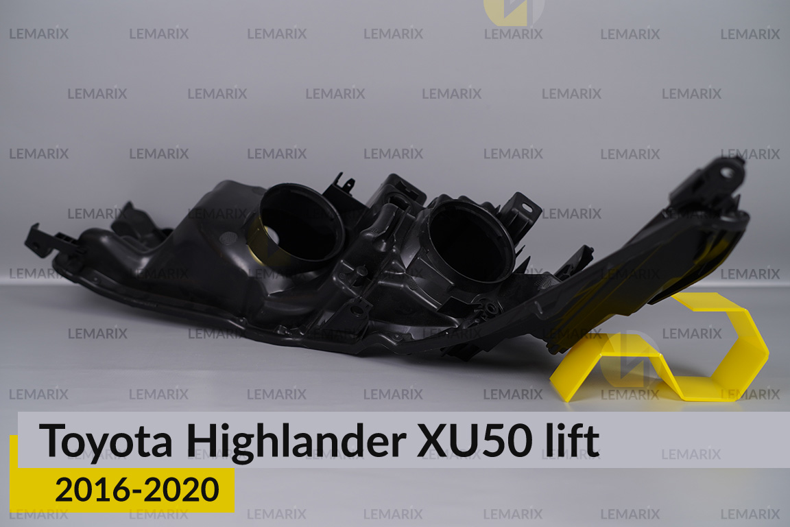 Корпус фари Toyota Highlander XU50 (2016-2020) рест лівий