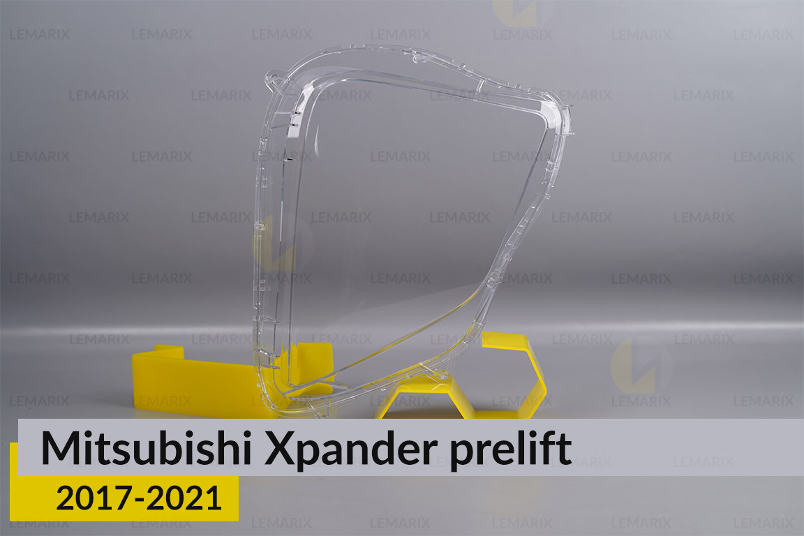 Скло фари Mitsubishi Xpander (2017-2021) дорест праве