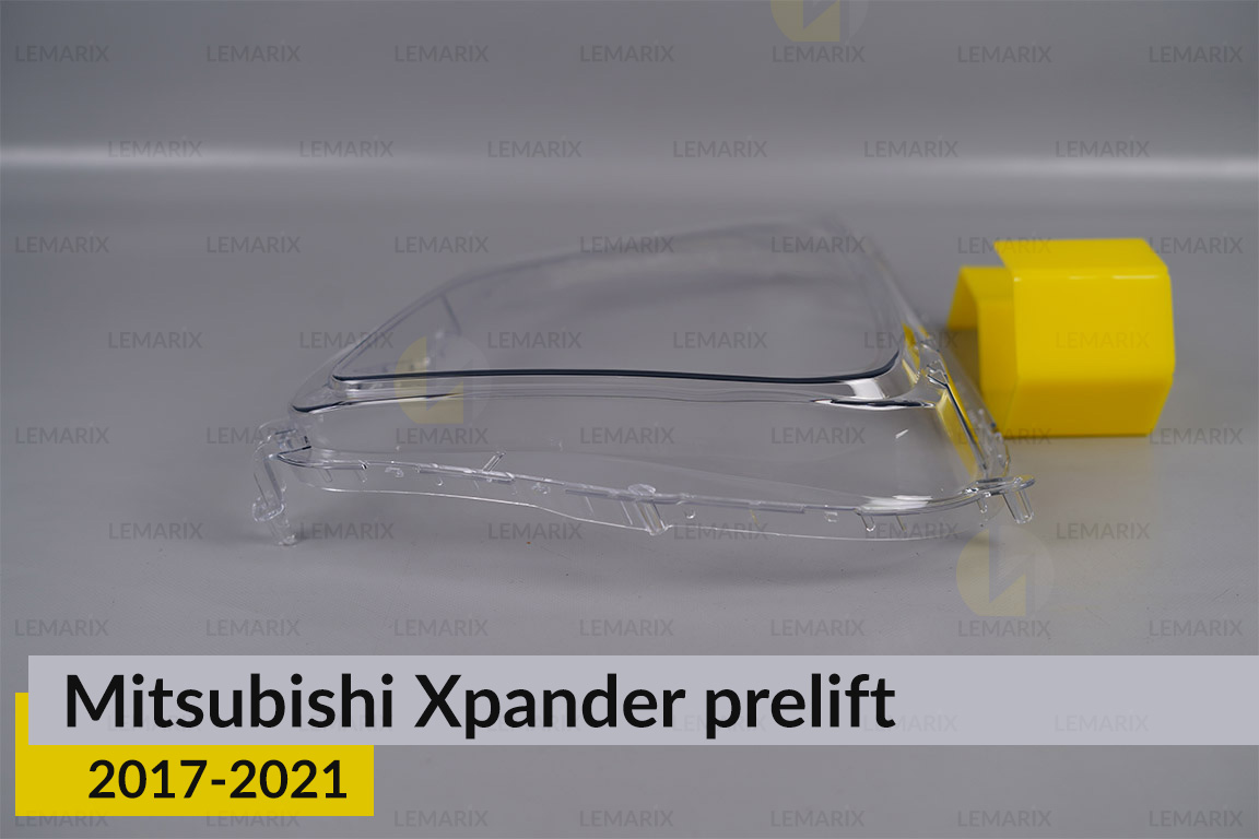 Скло фари Mitsubishi Xpander (2017-2021) дорест праве