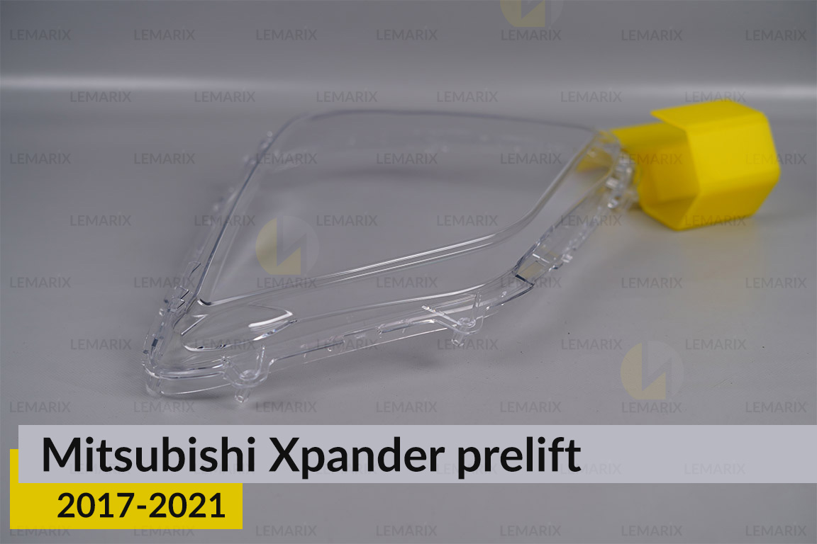 Скло фари Mitsubishi Xpander (2017-2021) дорест праве