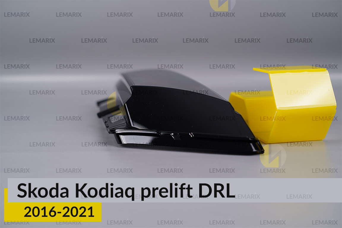 Денний ходовий вогонь (скло ДХВ) Skoda Kodiaq (2016-2021) дорест лівий