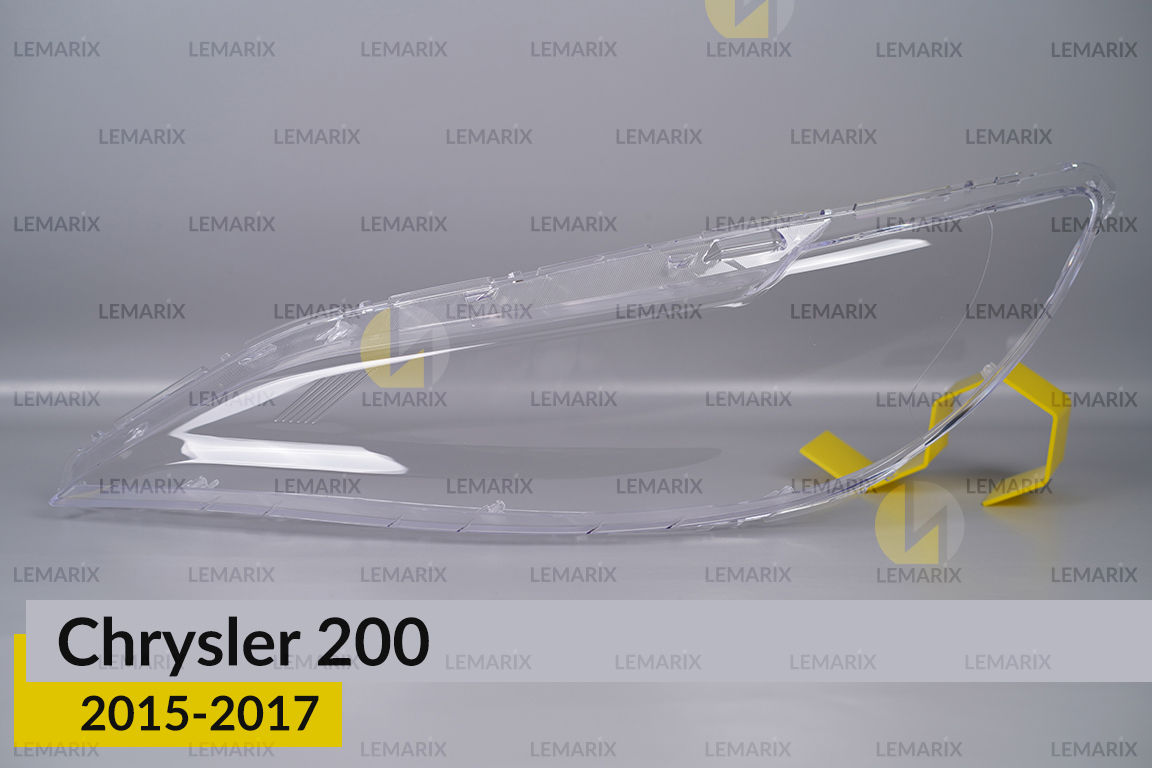 Скло фари Chrysler 200 (2015-2017) ліве