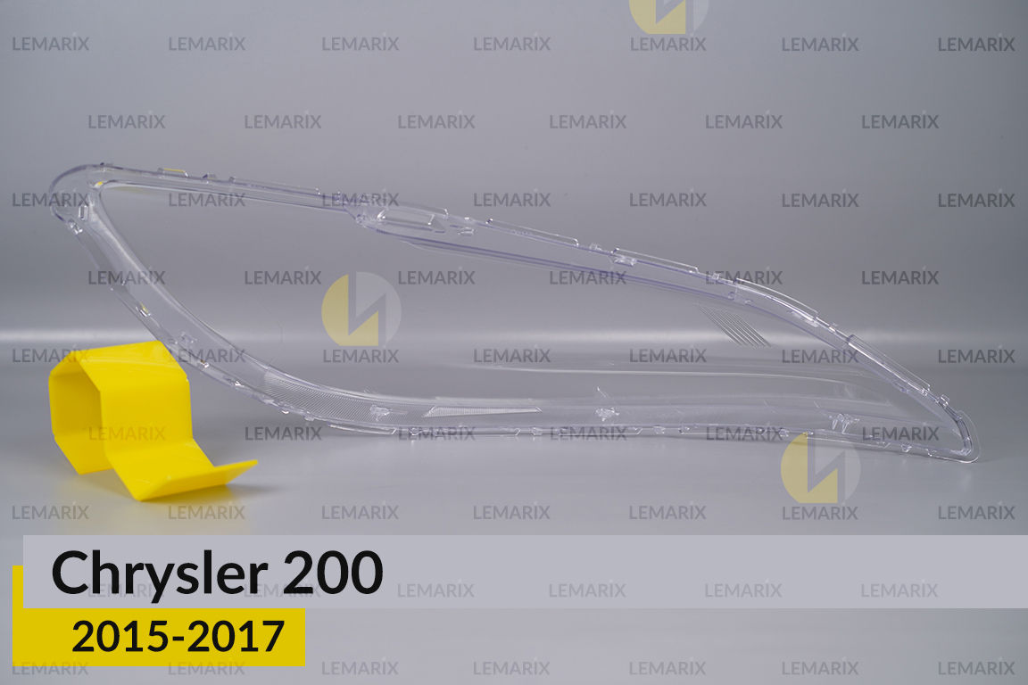 Скло фари Chrysler 200 (2015-2017) ліве