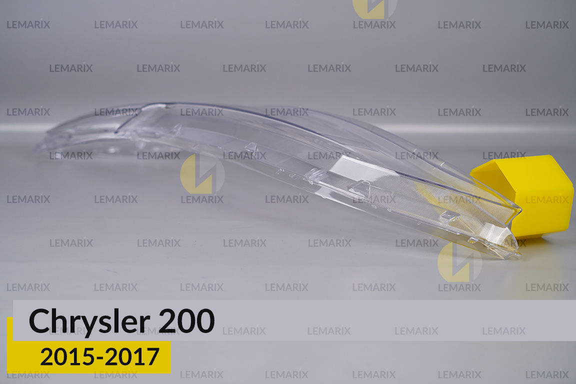 Скло фари Chrysler 200 (2015-2017) ліве