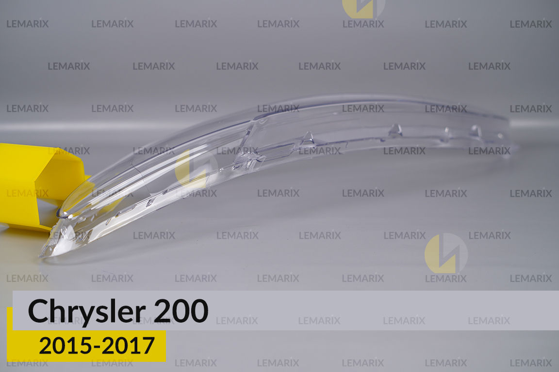 Скло фари Chrysler 200 (2015-2017) ліве