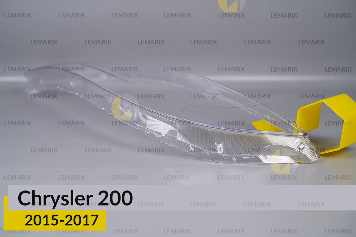 Скло фари Chrysler 200 (2015-2017) ліве
