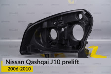 Корпус фары Nissan Qashqai J10 (2006-2010) дорест левый