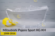 Скло фари Mitsubishi Pajero Sport KG KH (2008-2016) праве