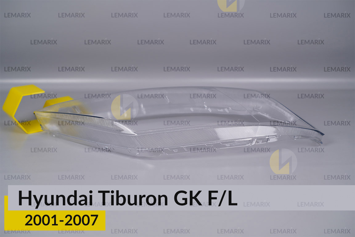Скло фари Hyundai Tiburon GK F/L (2001-2007) праве