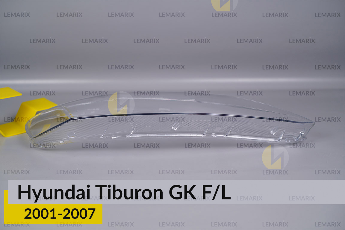 Скло фари Hyundai Tiburon GK F/L (2001-2007) праве