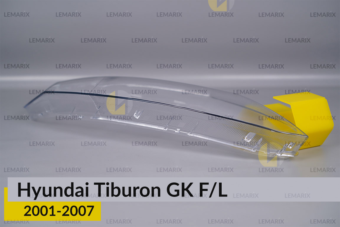 Скло фари Hyundai Tiburon GK F/L (2001-2007) праве
