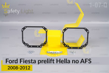 Перехідна рамка для Ford Fiesta Hella no AFS (2008-2012) дорест