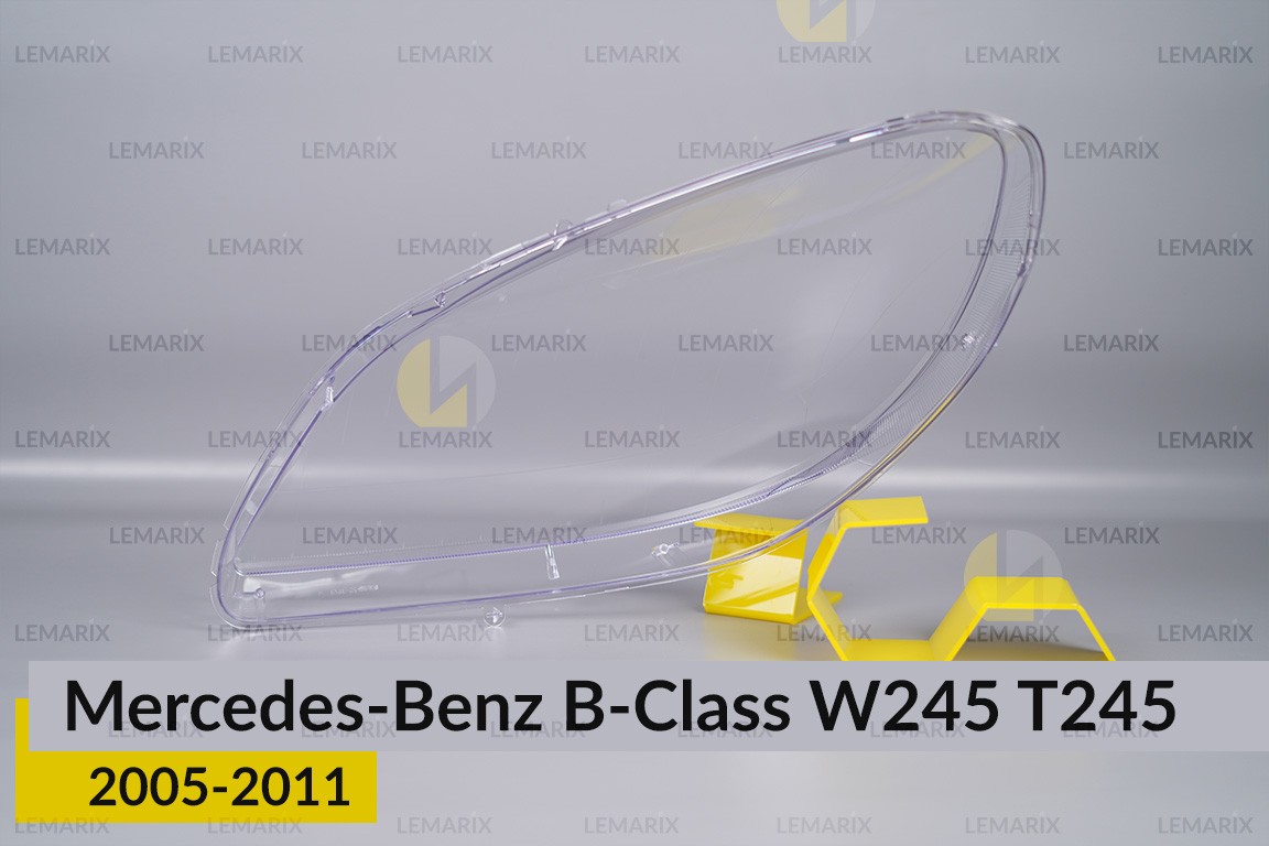 Скло фари Mercedes-Benz B-Class W245 T245 (2005-2011) праве
