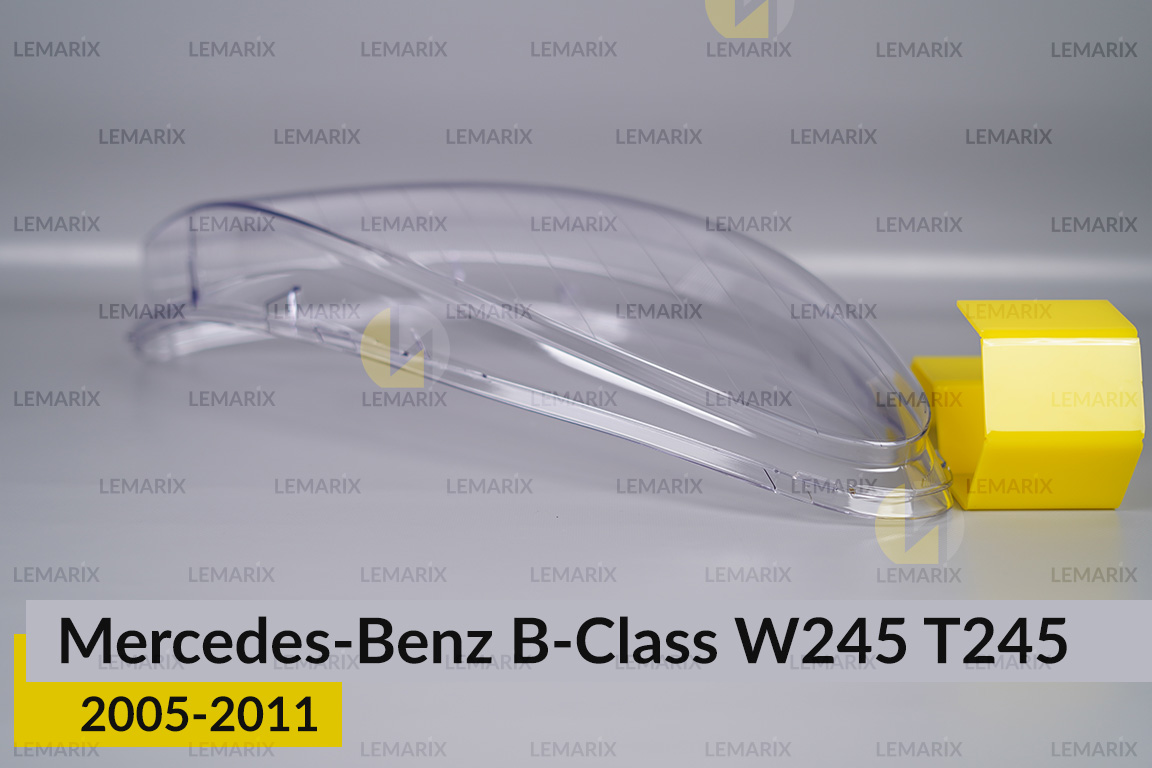 Скло фари Mercedes-Benz B-Class W245 T245 (2005-2011) праве