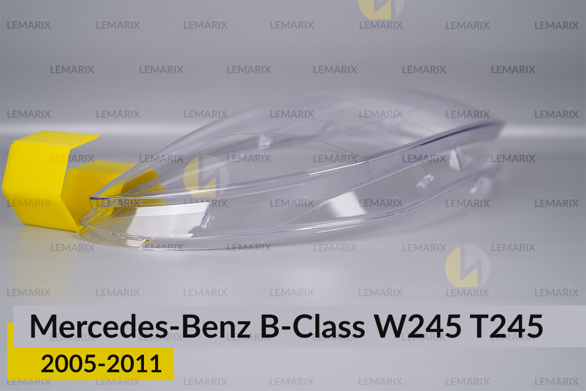 Скло фари Mercedes-Benz B-Class W245 T245 (2005-2011) праве