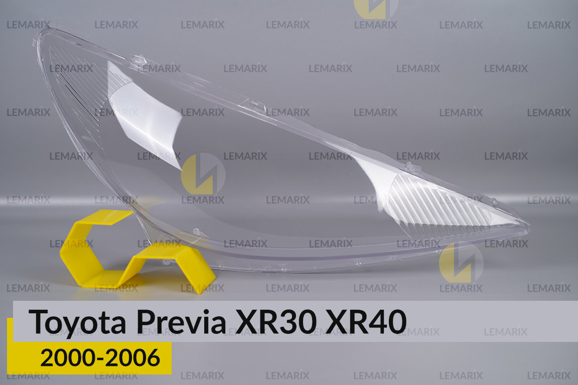 Скло фари Toyota Previa XR30 XR40 (2000-2006) праве