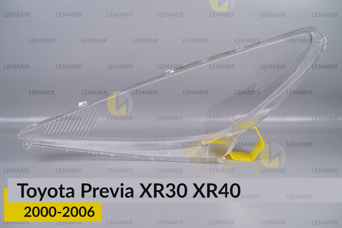 Скло фари Toyota Previa XR30 XR40 (2000-2006) праве