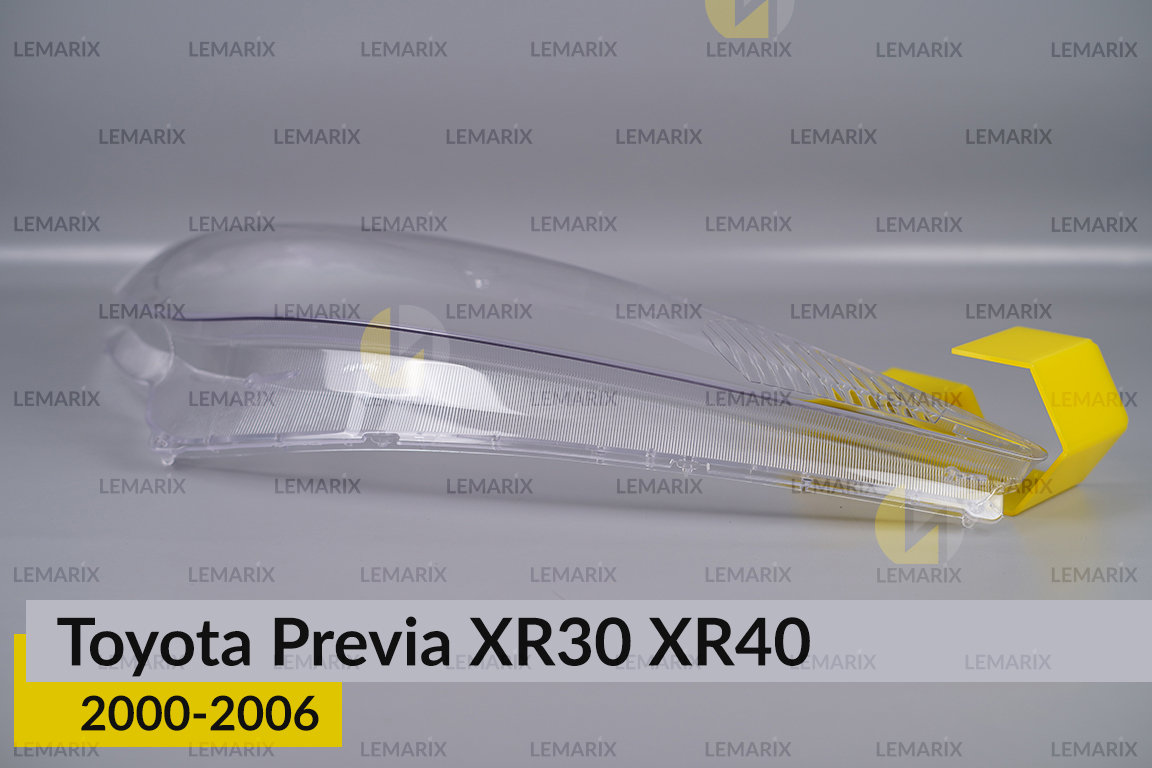 Скло фари Toyota Previa XR30 XR40 (2000-2006) праве