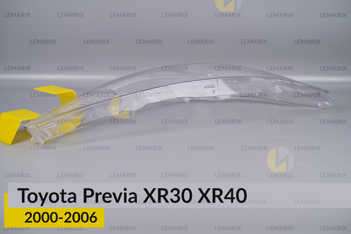 Скло фари Toyota Previa XR30 XR40 (2000-2006) праве