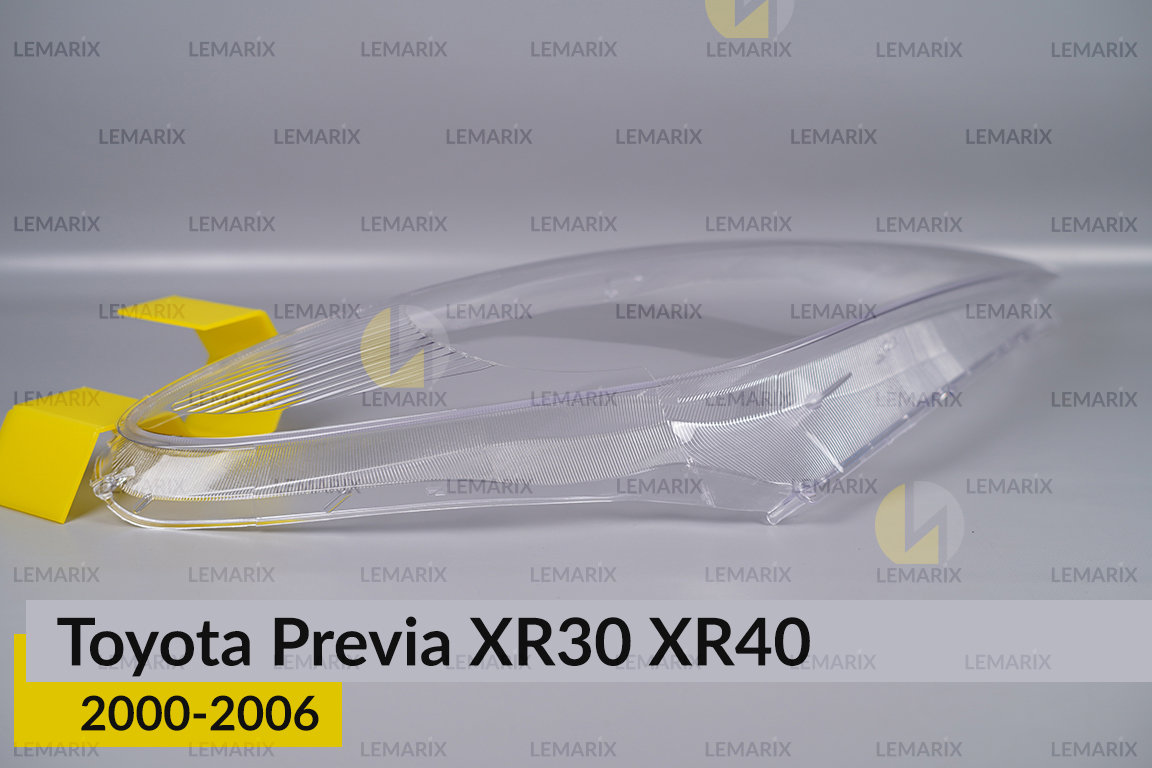 Скло фари Toyota Previa XR30 XR40 (2000-2006) праве