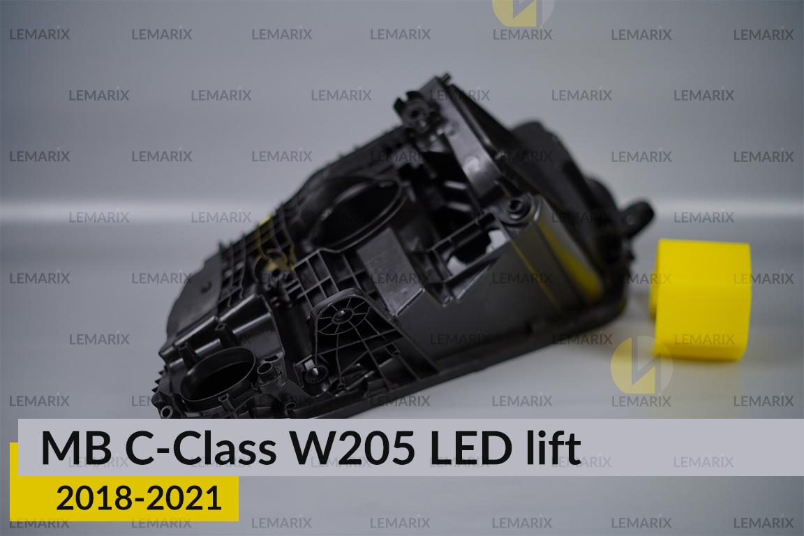 Корпус фари Mercedes-Benz C-Class W205 LED (2018-2021) рест правий
