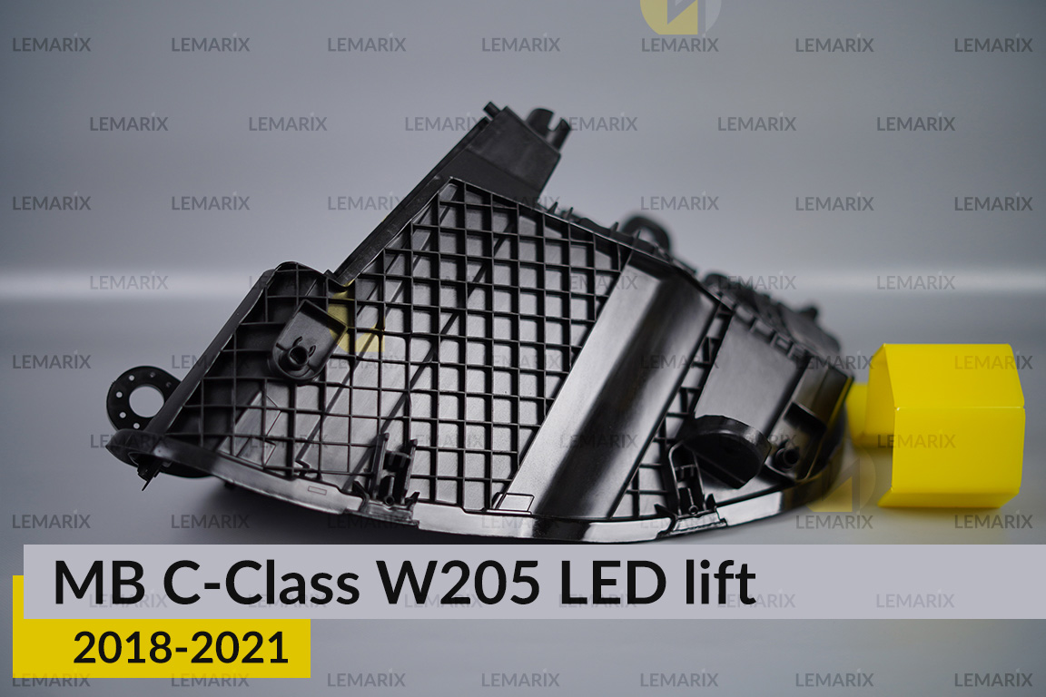 Корпус фари Mercedes-Benz C-Class W205 LED (2018-2021) рест правий