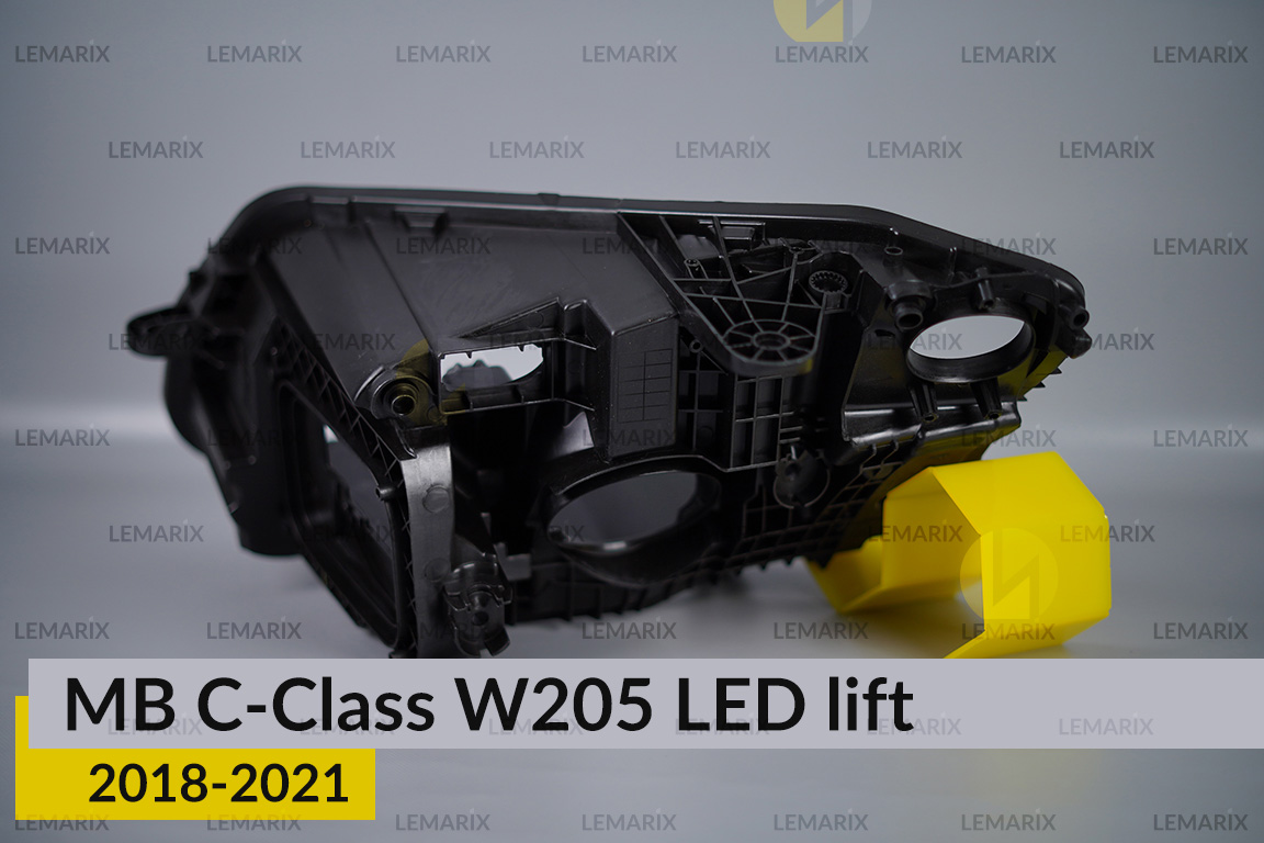 Корпус фари Mercedes-Benz C-Class W205 LED (2018-2021) рест правий