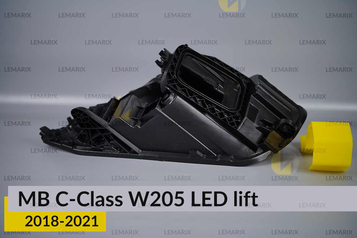 Корпус фари Mercedes-Benz C-Class W205 LED (2018-2021) рест правий