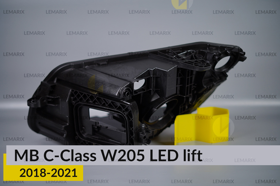 Корпус фари Mercedes-Benz C-Class W205 LED (2018-2021) рест правий
