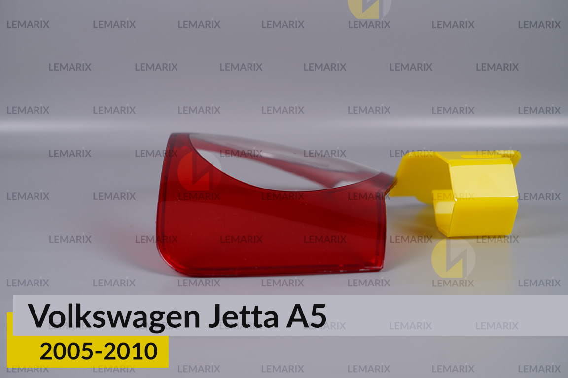 Скло заднього ліхтаря зовнішнє в крилі VW Volkswagen Jetta A5 (2005-2010) ліве