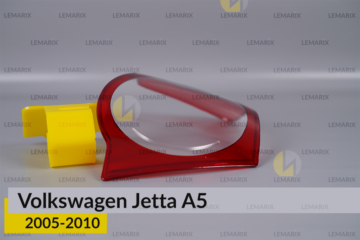 Скло заднього ліхтаря зовнішнє в крилі VW Volkswagen Jetta A5 (2005-2010) ліве