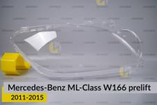 Скло фари Mercedes-Benz ML-Class W166 (2011-2015) дорест праве