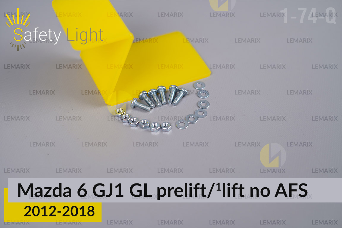Перехідна рамка для Mazda 6 GJ1 GL no AFS (2012-2018) дорест/1 рест