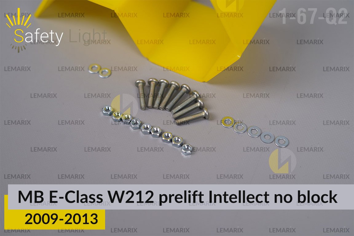 Перехідна рамка для Mercedes-Benz E-Class W212 Intellect no block (2009-2013) дорест