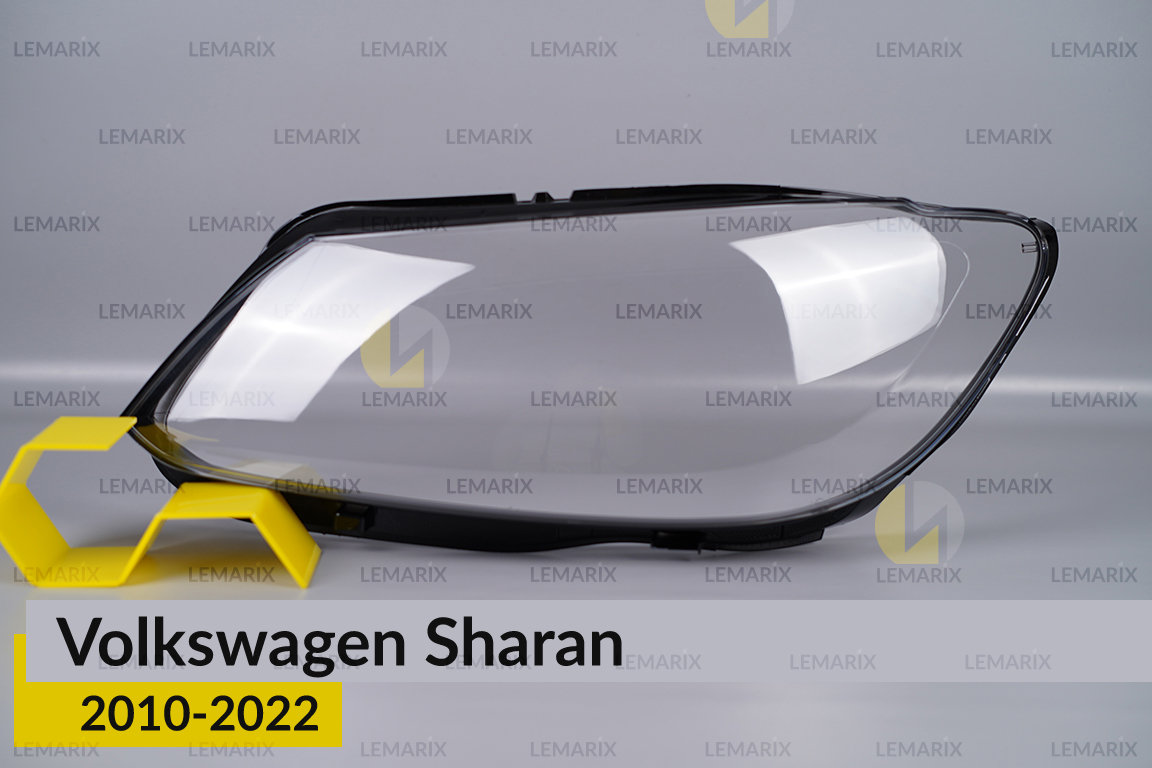 Скло фари VW Volkswagen Sharan (2010-2022) ліве