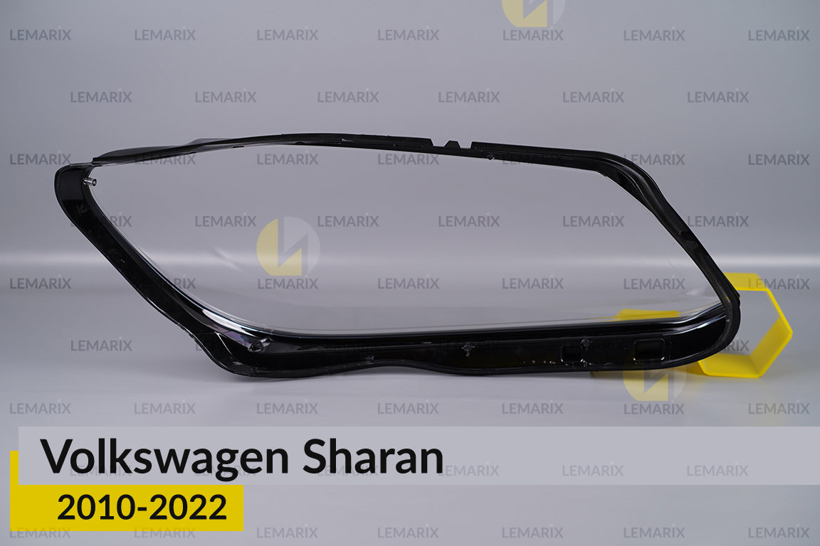 Скло фари VW Volkswagen Sharan (2010-2022) ліве
